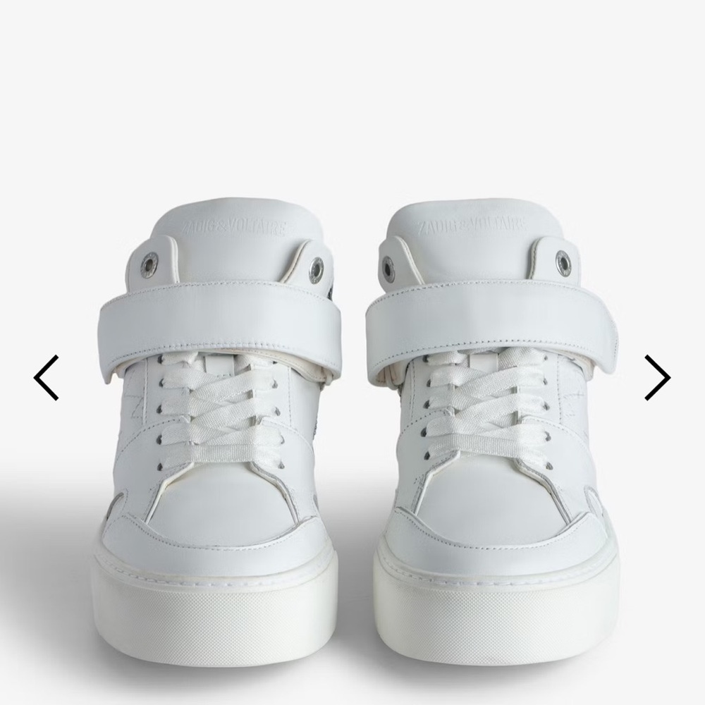 ZADIG & VOLTAIRE ZV1747 Flash Chunky Mid-Top Sneakers